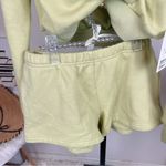 NIA the brand Cora Sweatshirt and Short Set Green Photo 2