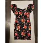 Symphony Floral Body Con Dress S Wedding Party Special Occasion Coquette Girl Photo 4