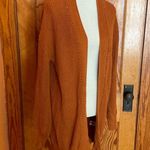 BP Nordstroms  rusty orange oversized cardigan Photo 4