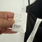 After Six  Black One Shoulder Ruched Long Formal Evening Gown Dress Size 8 Photo 8