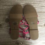 Arizona Jeans Arizona Women's Pink Embellished Sandals Sz7 Photo 8
