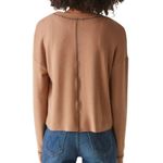Michael Stars  Noah Cardigan with Stitching in Camel Size: S NWT Photo 2