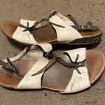 Merrell  Micca Silver Lining Ivory‎ Leather Sandals Womens Size 10 Photo 0