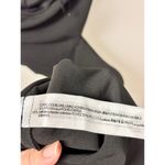 ZARA NWT  Asymmetric Cutout Midi Dress with Chain Accent Black Women's Size M Photo 6