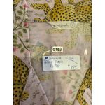 Anthropologie Print Fresh Bagheera Long Sleeve Cheetah Pajama Top/Cotton Lg Photo 3