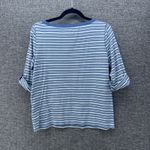 Ralph Lauren Womens Shirt Size Large Preppy Nautical Beach Coastal Travel Boat Photo 1