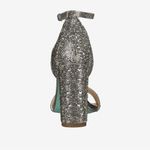 Betsey Johnson heels /women silver in color size 7.5 gorgeous elegant. Photo 4