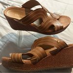 Vionic  Brown Wedge Sandals Photo 3