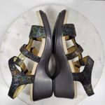 Alegria Sarah Oh Snap Sandals Womens 39 / 8.5 Glitter Sparkle Metallic Leather Photo 9