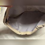 Corduroy Smiley Face Zippered Pouch NWOT Blue Photo 2