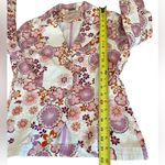 Stradivarius  Floral Front Button Double Breasted Blazer Jacket Womens Medium Photo 10