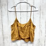 Aritzia Little Moon Shirt Women Size Small Gold Lover Camisole V-Neck Sleeveless Photo 6