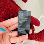 Pilcro  by Anthro. Open Front Cardigan Maroon Sz Medium Photo 4