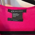 Armani Exchange  pink 100% Medina wool wrap blouse size medium   Has small hole b Photo 1