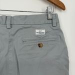 Vineyard Vines Chino Shorts Women 28 Gray Cotton Slash Pocket Flat Front Beach Photo 4