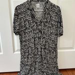Nic+Zoe  Black and White Mini Dress Photo 0