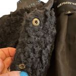 Who What Wear  Black Sherpa Jacket Photo 4