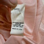 Vintage Val Mode Pink Nylon‎ Lace Trim Long Sleeve Robe Nightgown Medium Photo 6
