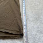 Women M Elegantees Brown Tee Shirt Dress Short Sleeve Nepal Size M Photo 2