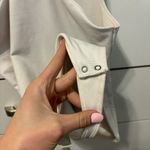 Abercrombie & Fitch Abercrombie White Cutout Bodysuit Photo 4