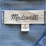 Madewell  Light Blue Denim Blouse Photo 2