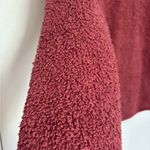 Natural Reflections Soft Maroon Red Zip Up Jacket Photo 1