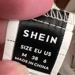 SheIn Green Leaf Print Long Dress  Sz M Photo 4