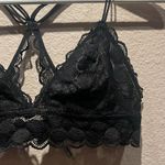 Aerie Women’s Black Lace Bralette Size Medium Photo 3