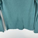 Benedetta B Made‎ In Italy Green Cashmere Wool Blend Sweater Size S Button Back Photo 2