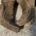 Cole Haan  Vintage 90s y2K Chunky Heel Suede Bootie Brown Women's Sz 8 Photo 5