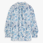 Alice + Olivia NWT Julius floral-print silk-blend crepe de chine Size S Photo 0