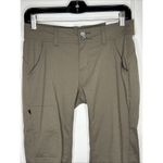 prAna NEW  $95 SLATE GREEN HALLE STRAIGHT PANT SZ 0 Tall Inseam Stretch Photo 1