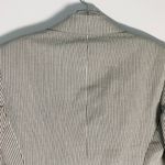 Nine West Suit Separates Pinstripe Blazer Cape Town Black and White SZ 2 Photo 8