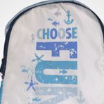 Carnival Cruise ~ Women's Backpack ~ Blue and White ~ NEW Photo 0