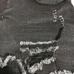 Mudd  Jrs Black Short Shorts Jean Denim Distressed Lace Inserts Size 3 25” Waist Photo 5