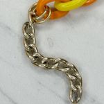 Chunky Yellow and Orange Plastic Chain Link Belt Size Small S Medium M ✨ Photo 9