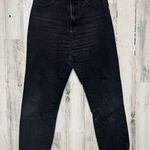 Nasty Gal collection black mom super high rise jeans size 6 Photo 0