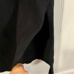 Z Supply  Black Blakely Slub Ruffle Sleeveless Midi Dress size small Photo 12