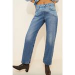 Levi's 501 90's Western Two-Tone Jeans in Denim Light Photo 2