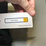 NWT Joy Shaper Black Sleeveless Shape Photo 6