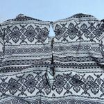 Romeo + Juliet Couture Crewneck Boho Print Lace Trim Playsuit Romper Size Small Photo 6