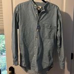 J.Crew  VTG Oversized 1990s Denim Long Sleeve button down Woman’s XS shirt Photo 0