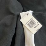 Almost Famous  Ruched Sleeveless Halter Dress Black White Medium NWT Photo 6