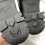 Marc Fisher  Aboli Plaid Trimmed Boots Lug Sole Lace-Up Hiker Booties Black Photo 6