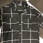 Magdalena by Nathalie Lachat Plaid Flannel Midi Shirt Dress Knee Photo 4