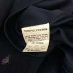 Cals  Blue Chiffon Sheath Floral Dress Photo 9