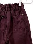 ZARA plum purple mom jeans classic cinched waist comfortable cotton pants trendy Photo 3