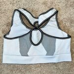 Soho Sport Athletic Racerback Sports Bra White Photo 3