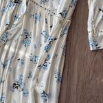 ASOS  Floral Maxi Dress with Blue and White Pattern Size 4 NWT Photo 7