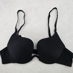 Black Padded Wired Push Up Plunge Bra Bikini Bralette Swim Top 34B Size undefined Photo 0